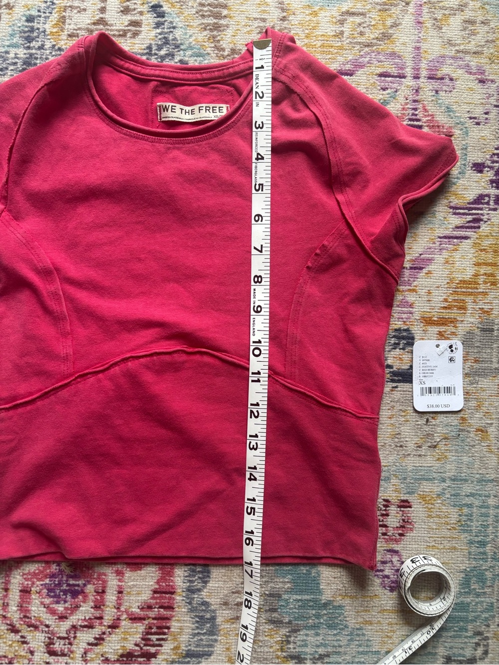 We the Free Protagonist Cropped Cap Sleeve Tee - Picture 6 of 7